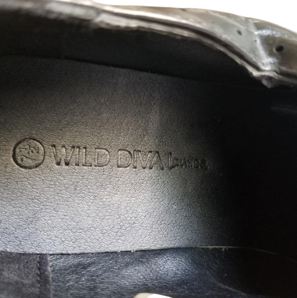 Black Platform Creeper Oxfords - Picture 5 of 5